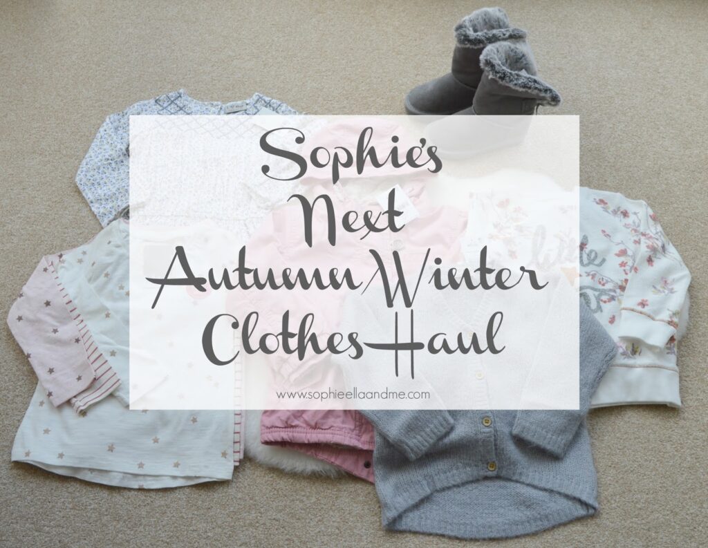 Sophie's Next Autumn/Winter Clothes Haul