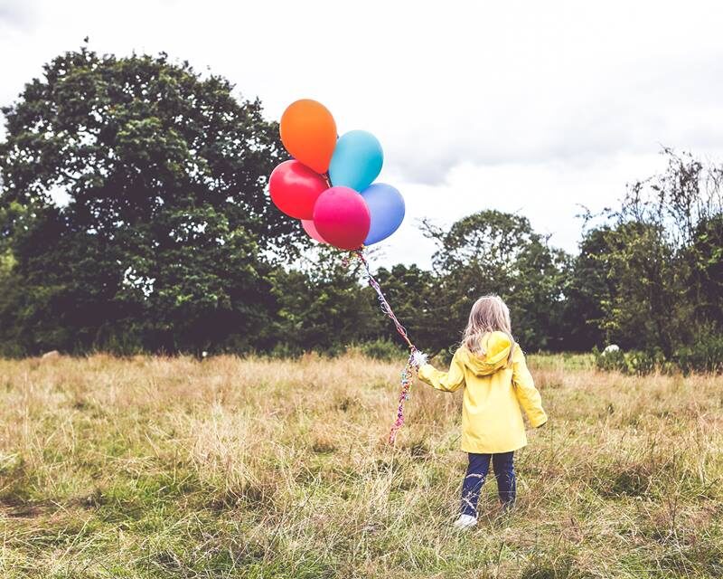 A Little Balloon Photoshoot